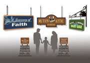 The Billy Graham Library Signage Design
